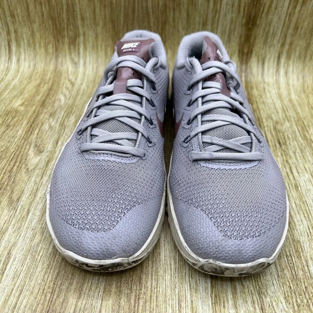 Nike Metcon 4 Women's Size 8.5‎ Gray Sneakers Training Shoes AH8804-002